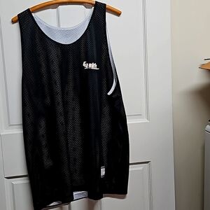 Vintage Franklin Sports Men's size Large black with reversible white side